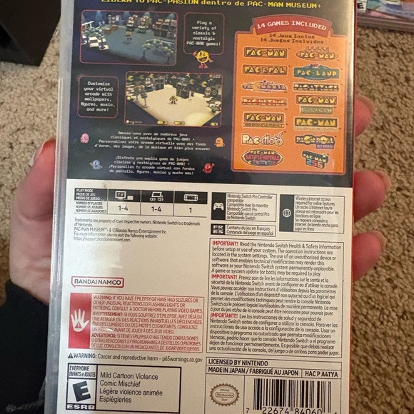 Nintendo Switch Pac-Man Museum+ with Colorful Characters - Picture 2 of 3